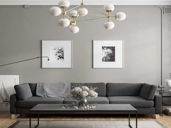 رنگ پلاستیک طوسی بدون بو مناسب فضا های مسکونی و اداری