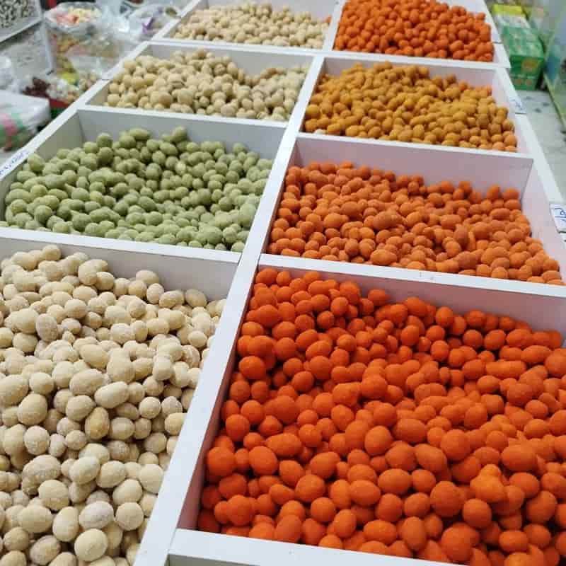 تصویر 1 از بادام زمینی روکش دار سرکه ای با کیفیت تضمینی و تازه