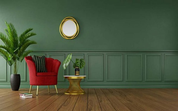 تصویر 2 از رنگ پلاستیک سبز پاستیلی مقاوم در برابر ترک‌ خوردگی و پوسته‌ شدن