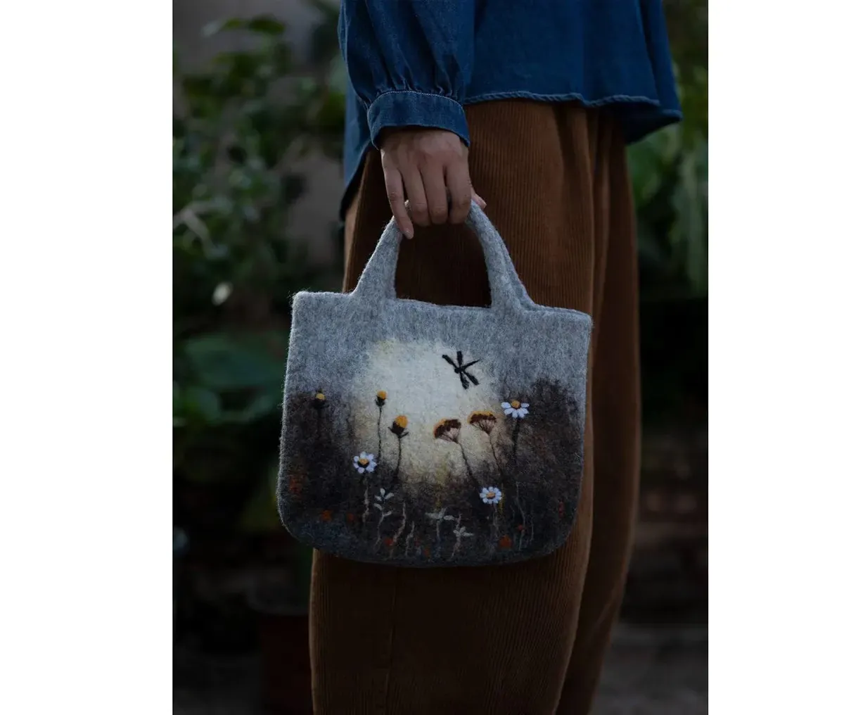 تصویر 2 از کیف نمدی دست ساز بسیار با دوام و اقتصادی