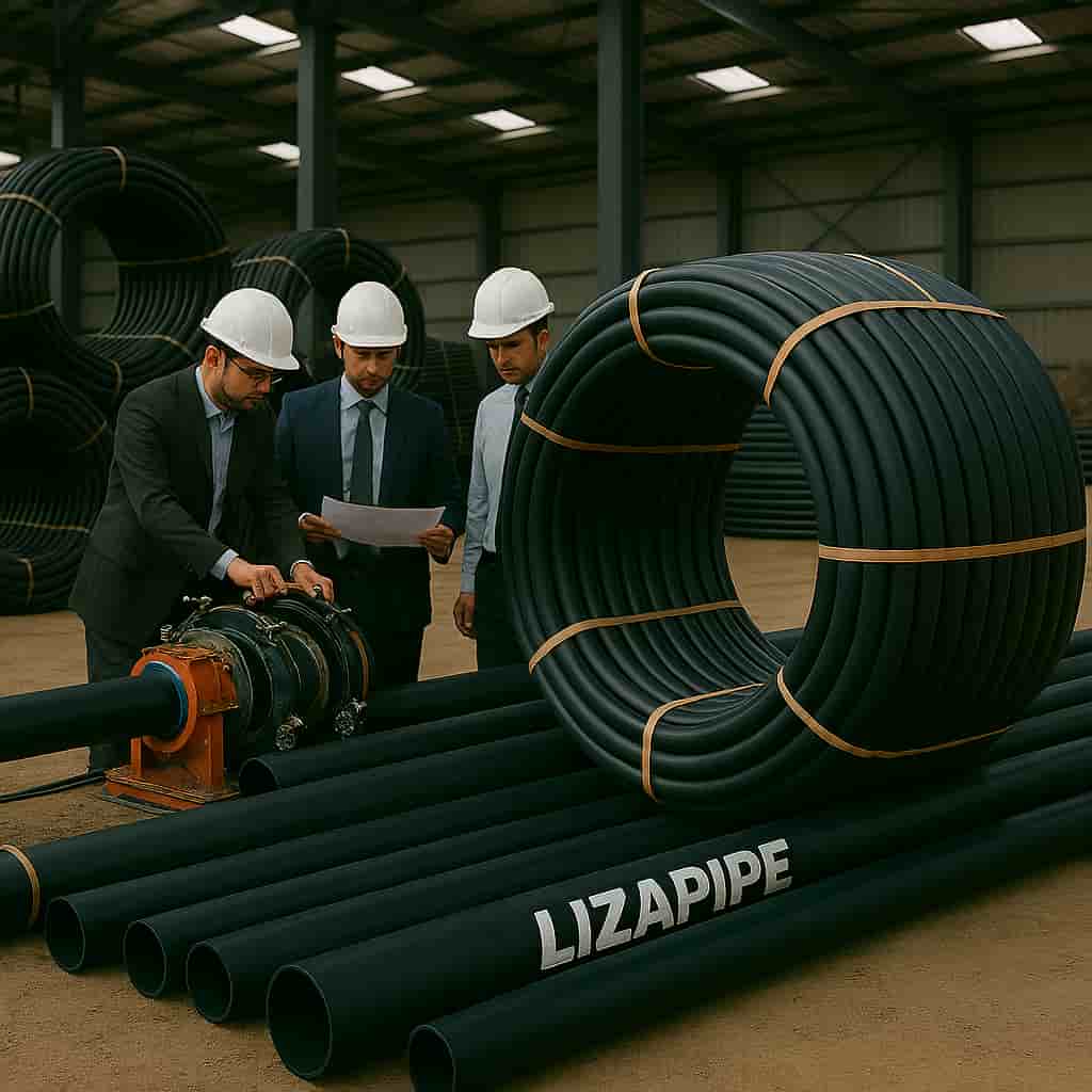 تصویر 3 از لوله پلیمر ماهور طراحی بهینه برای انتقال مایعات