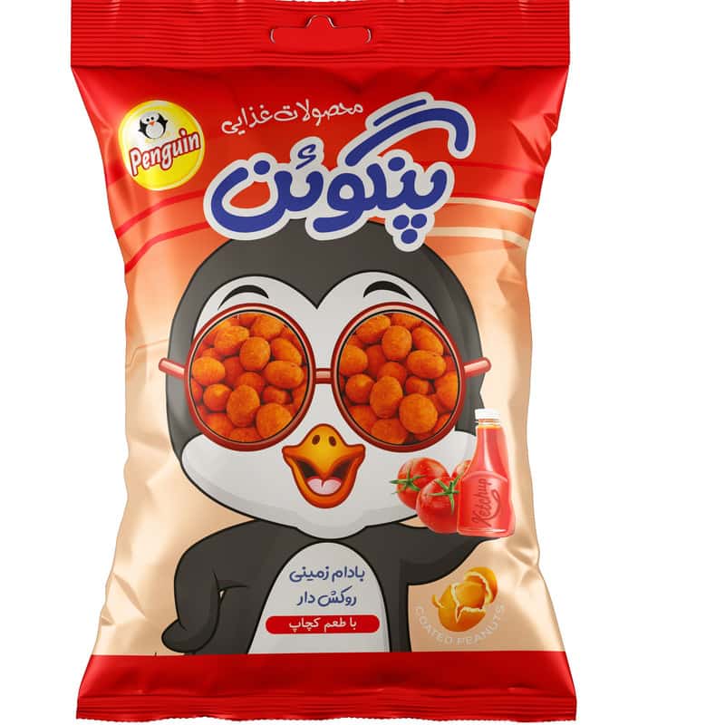 بادام زمینی روکش دار دراژه هلندی با بسته بندی فانتزی