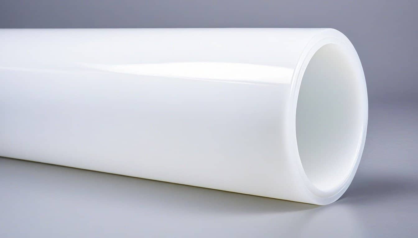 لوله پلیمر سفید سبک و مناسب استفاده در محیط‌ های محدود
