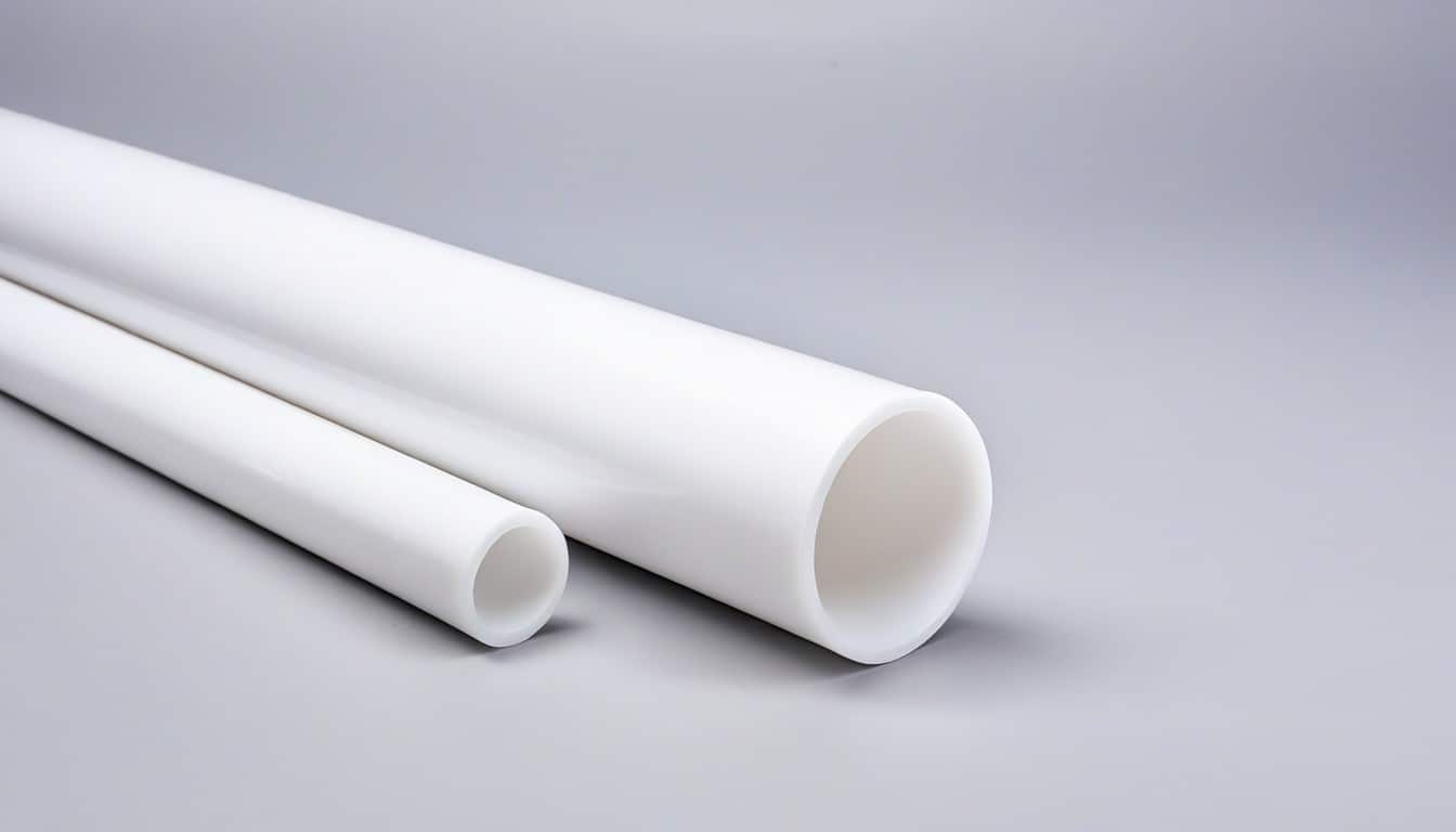 تصویر 2 از لوله پلیمر سفید سبک و مناسب استفاده در محیط‌ های محدود