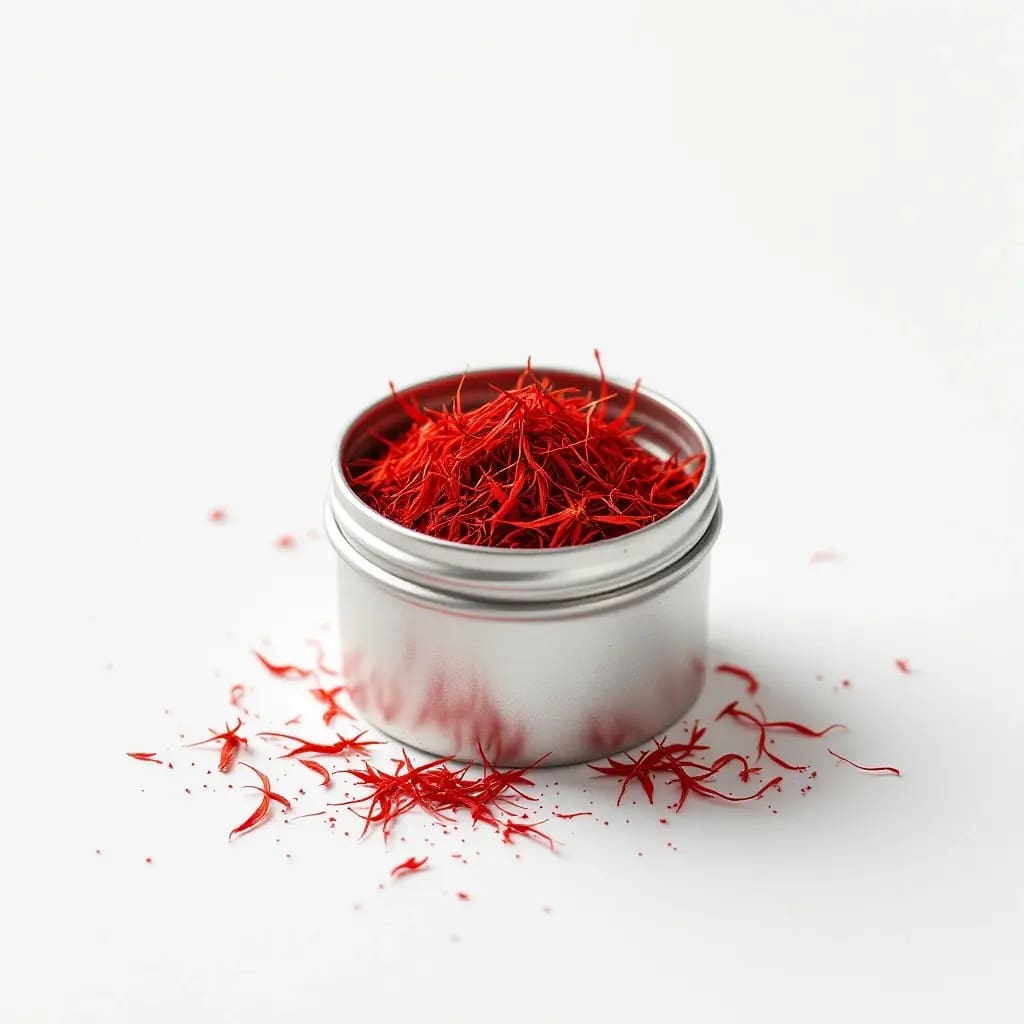 تصویر 3 از زعفران طلایی ایران دارای رشته های قرمز و بلند