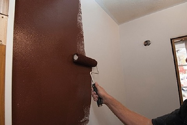 تصویر 2 از رنگ پلاستیک قهوه ای بدون بو مناسب فضا های مسکونی و اداری