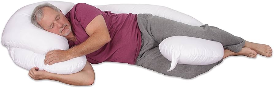 تصویر 1 از بالشت وسط پا نرم و راحت با الیاف ضد حساسیت