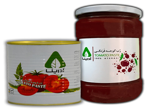 تصویر 3 از رب گوجه‌ فرنگی آدرینا با بافت نرم و یکدست بدون ته‌ نشینی در غذا