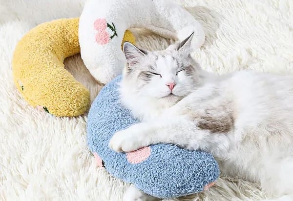 تصویر 3 از بالشت گربه استاندارد برای خواب عمیق و آرام