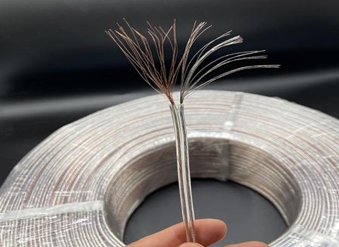 سیم برق بی رنگ با روکش شفاف و کیفیت ویژه