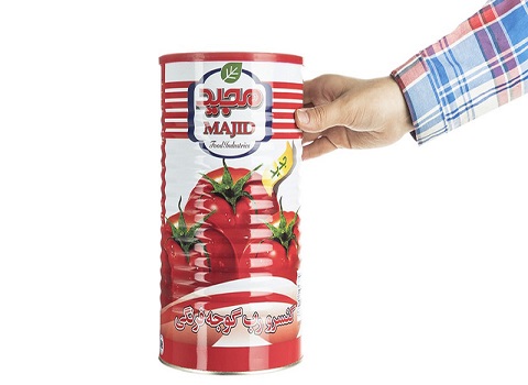 رب گوجه‌ فرنگی مجید برای مصرف مداوم در آشپزخانه‌