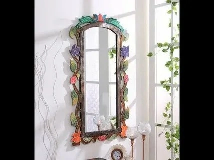 تصویر 2 از آینه دکوراتیو با انواع فریم چوبی و فلزی و ترکیبی مناسب منزل