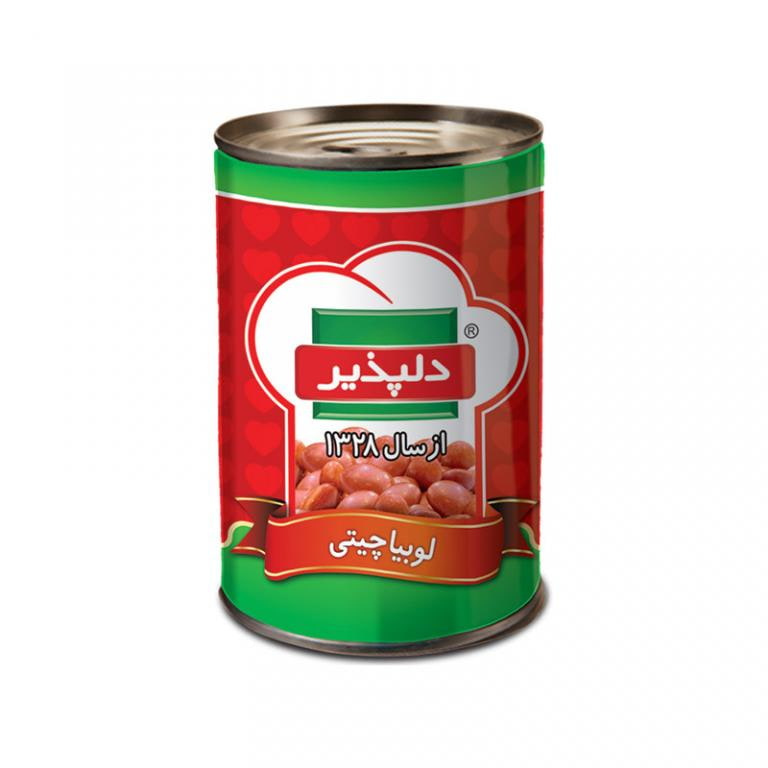 کنسرو لوبیا چیتی با سس گوجه فرنگی دلپذیر انتخابی سالم
