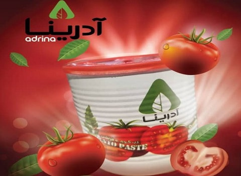 رب گوجه‌ فرنگی آدرینا با بافت نرم و یکدست بدون ته‌ نشینی در غذا