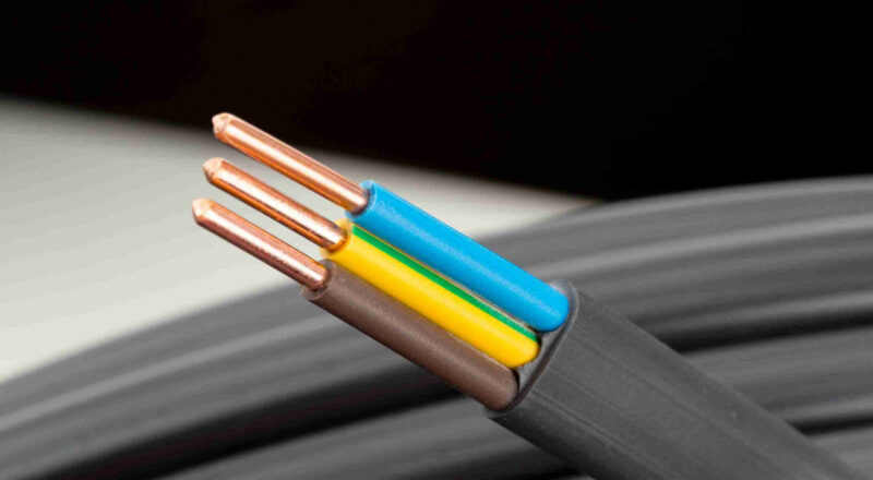 تصویر 4 از سیم برق تک رشته با ساختار ساده و هدایت مستقیم