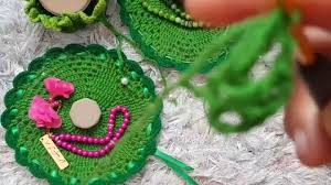 تصویر 3 از سجاده قلاب بافی ریز بافت با طرح هندسی