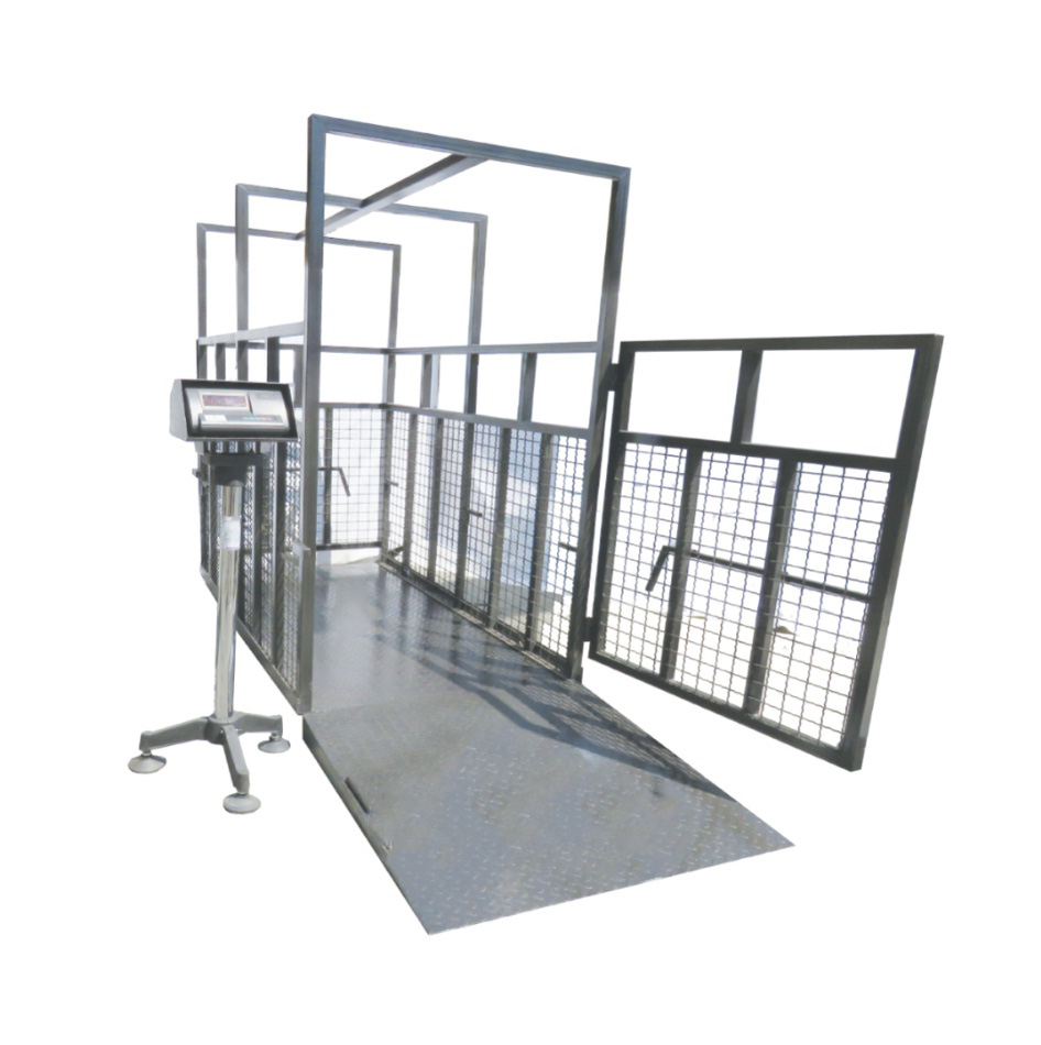 تصویر 1 از باسکول دام کش صنعتی هشت تنی برای دامداری های بزرگ