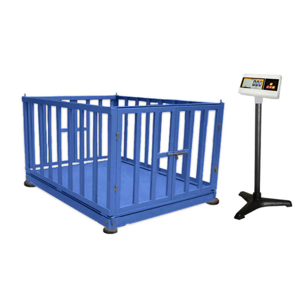 تصویر 4 از باسکول دیجیتال دام با سیستم تارا و صفر گذاری خودکار برای وزن خالص