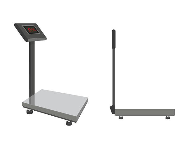 تصویر 3 از باسکول دام سبک سیار قابل حمل با چرخ های محکم