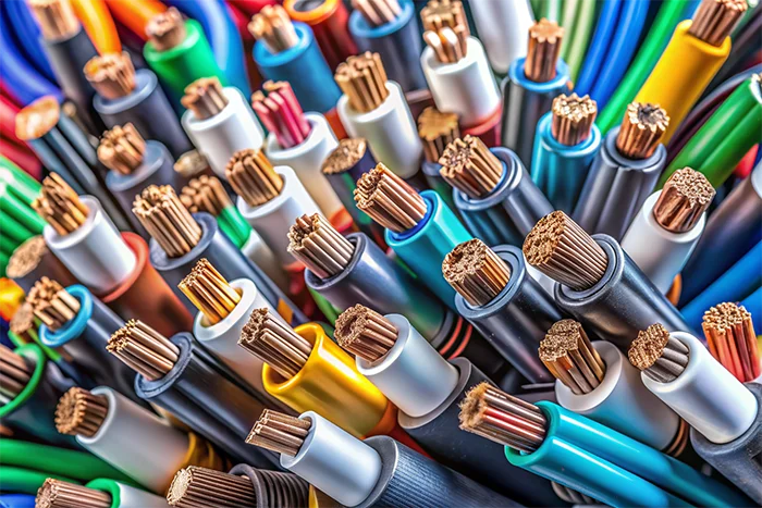 تصویر 1 از سیم برق زیتون با طراحی متعادل و ایمنی مناسب