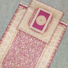 تصویر 1 از جانماز خاتم ترکیبی از رنگ‌ های متضاد