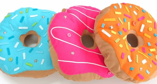 بالشت دوناتی با الیاف ضد باکتری و ضد بو