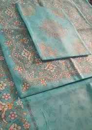 تصویر 4 از جانماز فیروزه ای با طرح های اصیل ایرانی