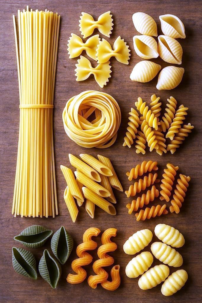 ماکارونی نیمه آماده با طعم طبیعی گندم