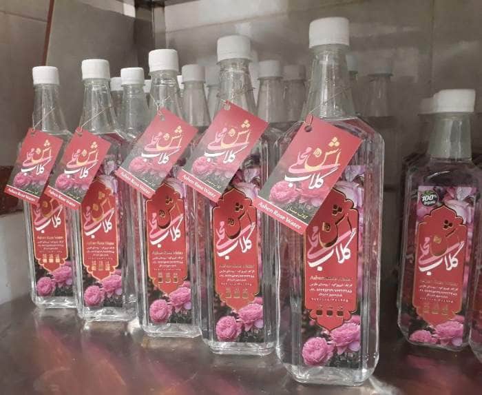 تصویر 3 از گلاب دو اتیشه قدح رایحه غلیظ حاصل تقطیر مداوم گل محمدی