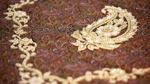 تصویر 2 از جانماز سرمه دوزی با نخ ابریشمی خاص