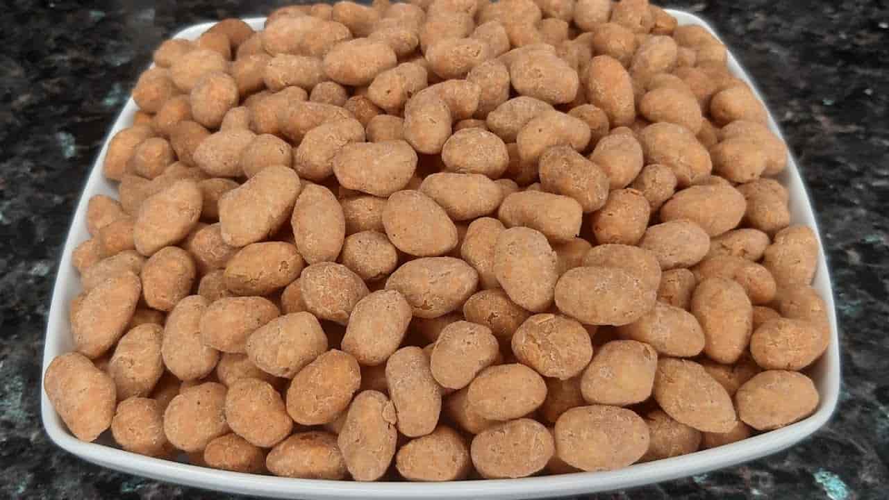 تصویر 4 از بادام زمینی روکشدار کرانچی طعم دار مناسب پذیرایی های خانگی متفاوت