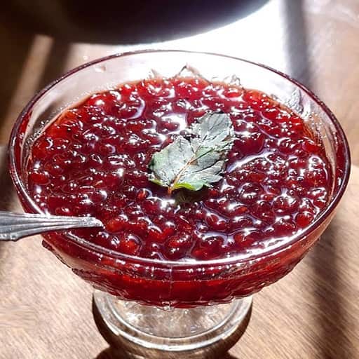 تصویر 2 از مربا زرشک خشک شده پخت آرام با بافت شیشه ای