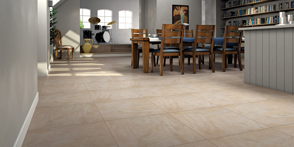 تصویر 1 از سرامیک پرسلان پرنیان با ساختار یکنواخت بدنه بدون موج