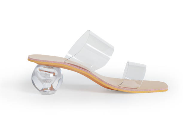 تصویر 5 از صندل دخترانه شیشه ای با کفی ژل دار ضد عرق و پوشش آنتی باکتریال