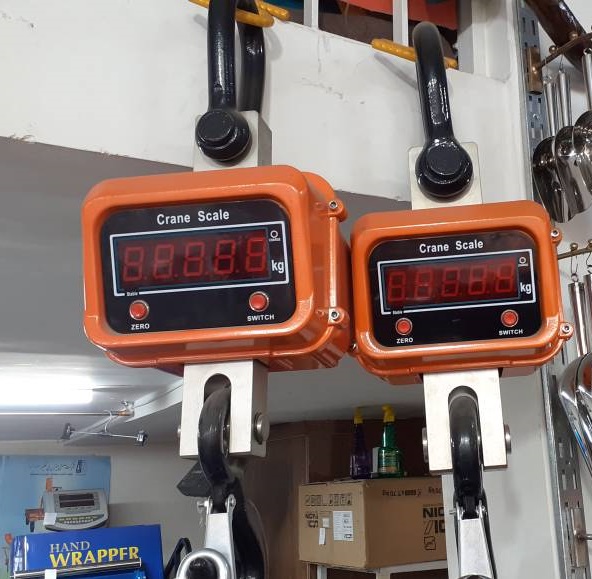 تصویر 3 از باسکول آویز با قلاب فولادی ضد خوردگی و نمایشگر LED