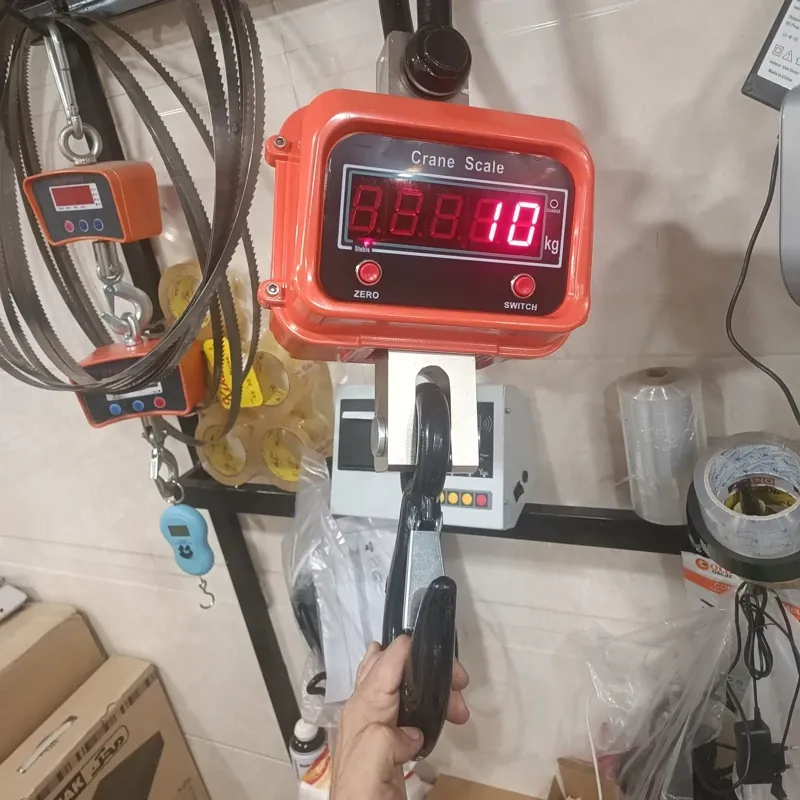 تصویر 1 از باسکول آویز با قلاب فولادی ضد خوردگی و نمایشگر LED