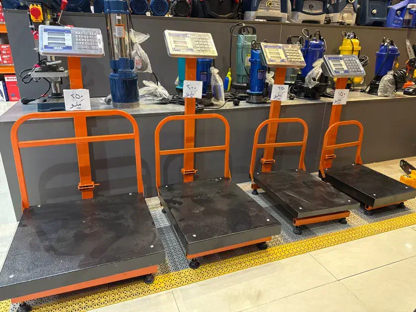 باسکول تاشو قابل جمع شدن برای انبار داری و حمل و نقل آسان