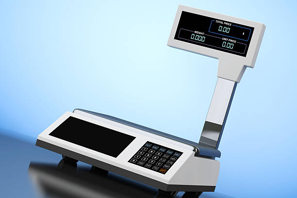 تصویر 1 از باسکول استیل دیجیتال دقیق با صفحه وزن کشی قابل شستشو