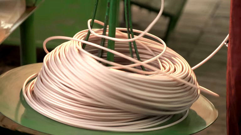 تصویر 2 از سیم کواکسیال کرمان با شیلد دوبل آلومینیومی و مسی