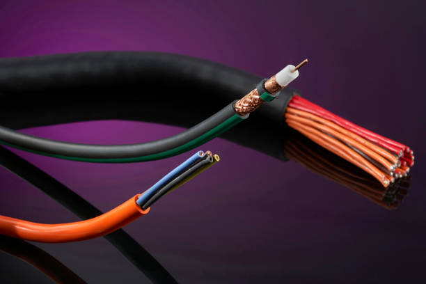 سیم کواکسیال آنتن با روکش PVC ضد UV و مقاوم در برابر خورشید