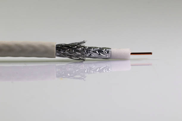 تصویر 1 از کابل کواکسیال اصفهان دو عایقه با جدا سازی کامل رشته ها