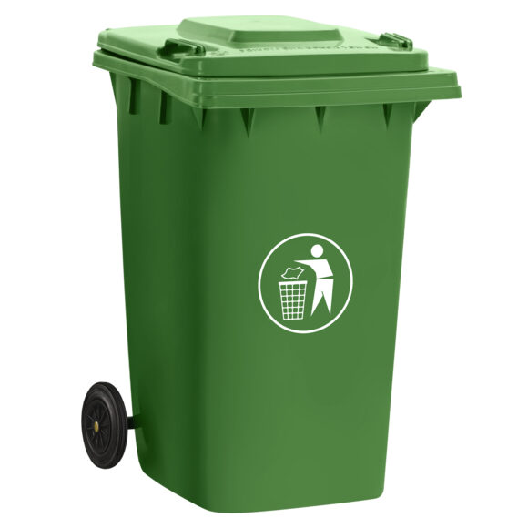 تصویر 6 از قیمت سطل آشغال 240 لیتری پلاستیکی در دبی