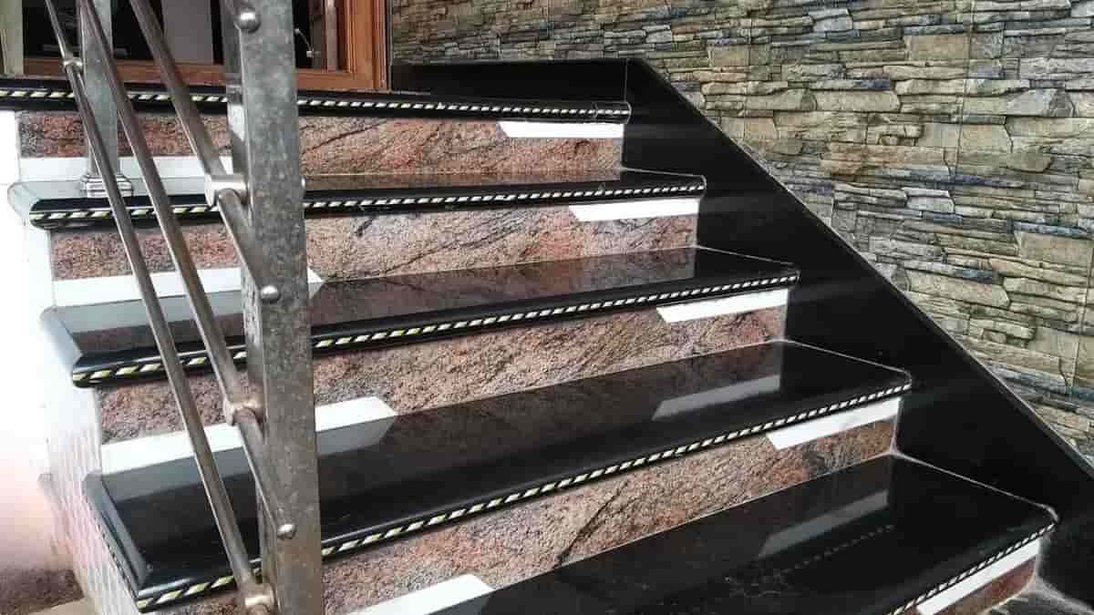 سنگ گرانیت راه پله با سطح ضدلغزش و ایمن