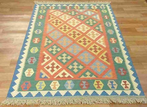 تصویر 3 از گلیم فرش پشمی + کیفیت عالی