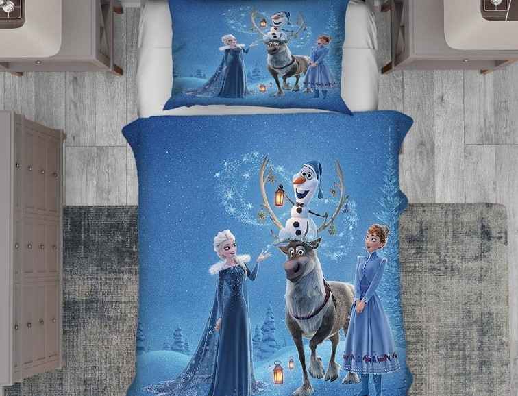 روتختی پرنسسی آنا و السا دورچین مناسب اتاق دختر بچه