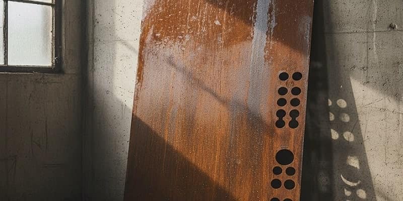 ورق فولاد کورتن نمای معماری اکسیدشونده