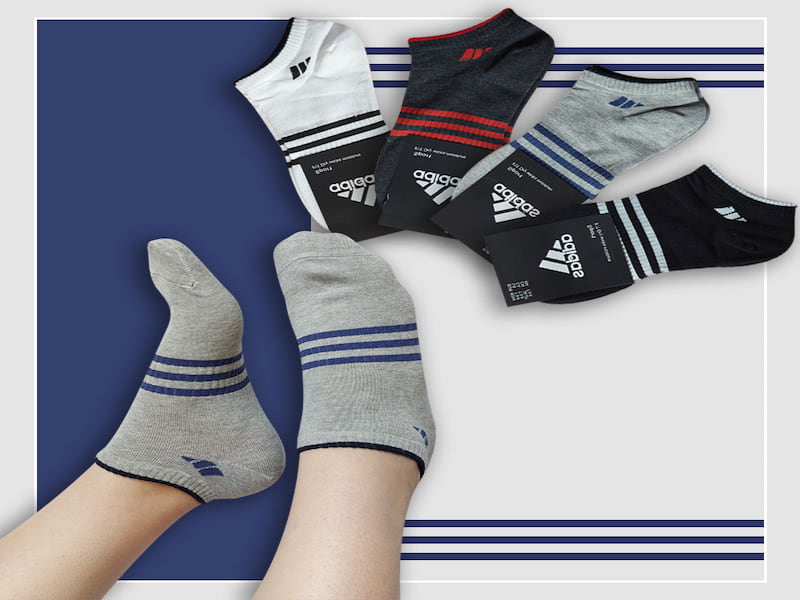 تصویر 1 از جوراب ساق بلند مردانه با تنوع رنگ