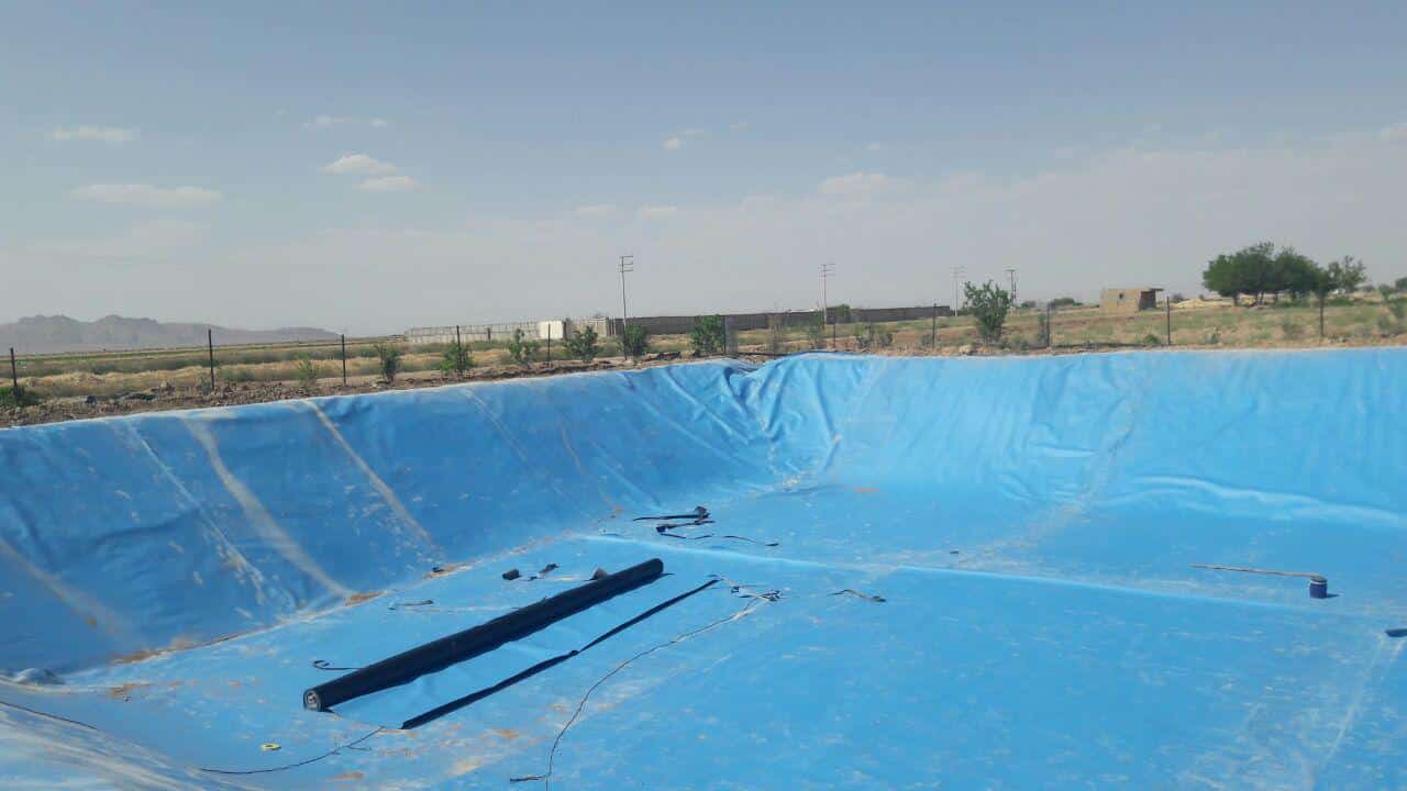 تصویر 2 از نایلون استخر پرورش ماهی با لایه ضد پوسیدگی و دوام بالا