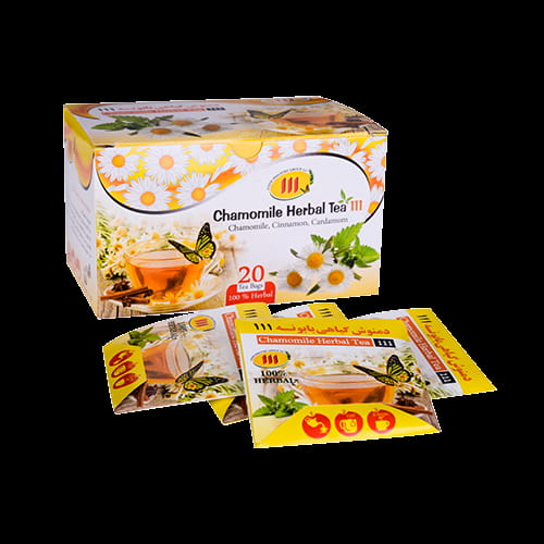 تصویر 2 از بابونه تی بگ فیلتر دار تک نفره آماده