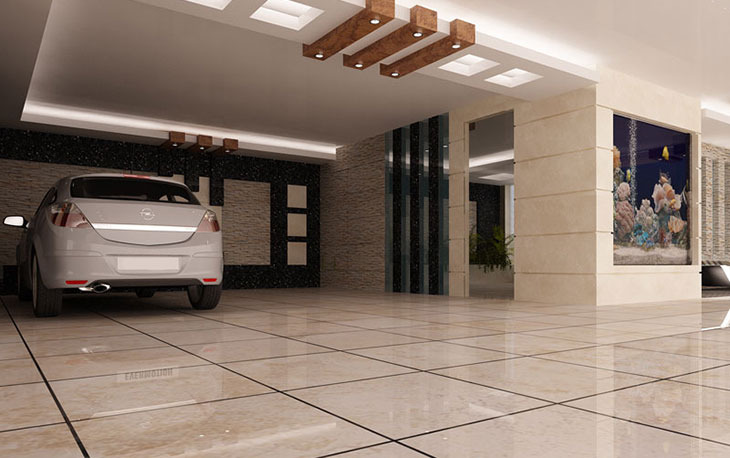 تصویر 4 از سرامیک پرسلان پارکینگ با ساخت مقاوم سطحی